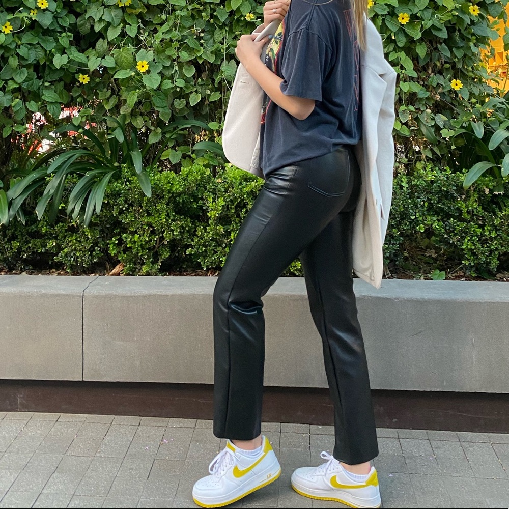 Aritzia Melina Leather Pant | THE BEST